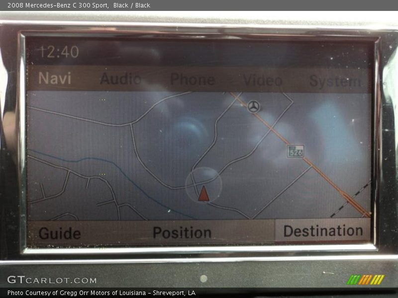Black / Black 2008 Mercedes-Benz C 300 Sport