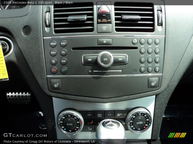 Black / Black 2008 Mercedes-Benz C 300 Sport