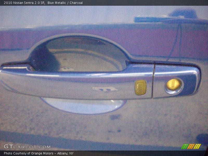 Blue Metallic / Charcoal 2010 Nissan Sentra 2.0 SR