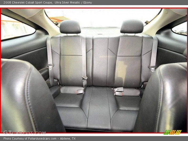 Ultra Silver Metallic / Ebony 2008 Chevrolet Cobalt Sport Coupe