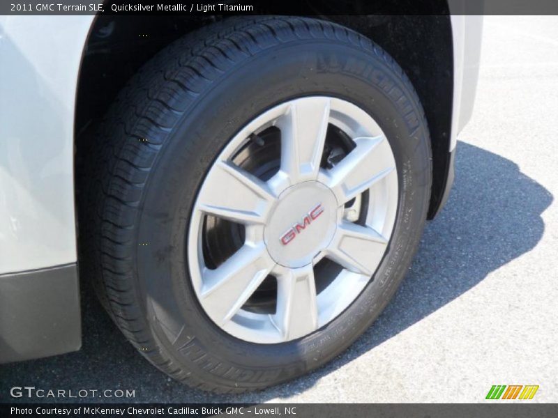 Quicksilver Metallic / Light Titanium 2011 GMC Terrain SLE