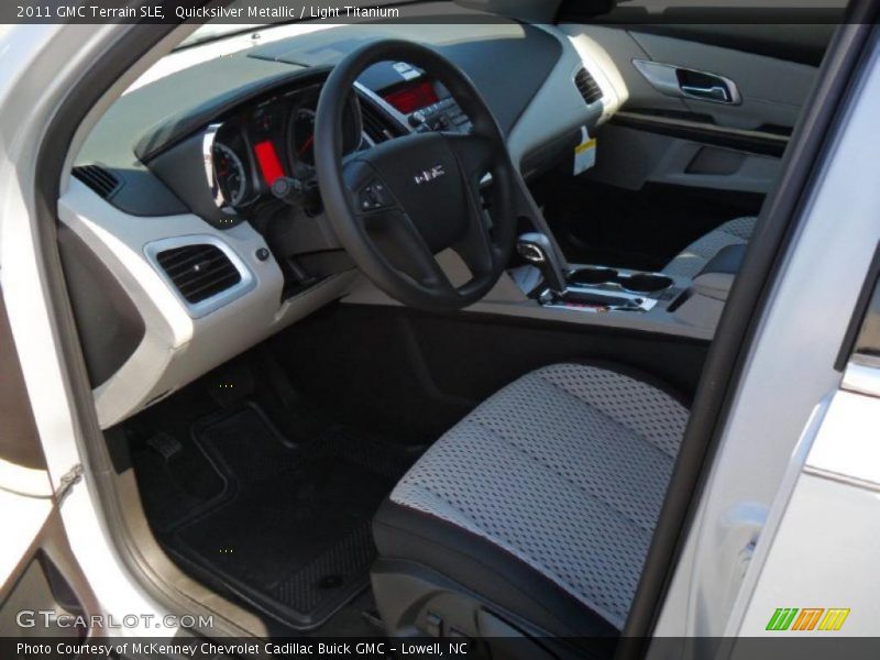 Quicksilver Metallic / Light Titanium 2011 GMC Terrain SLE