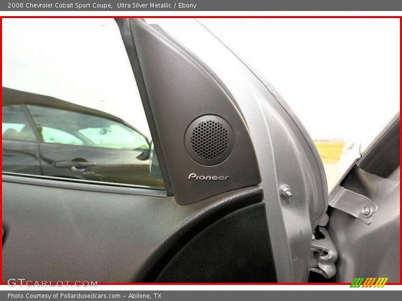 Ultra Silver Metallic / Ebony 2008 Chevrolet Cobalt Sport Coupe