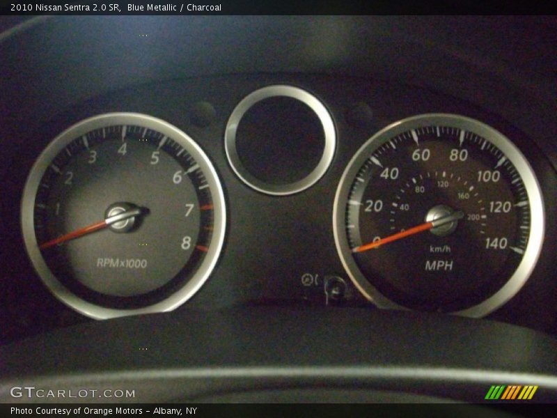 Blue Metallic / Charcoal 2010 Nissan Sentra 2.0 SR