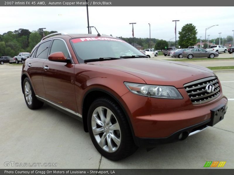 Front 3/4 View of 2007 FX 45 AWD