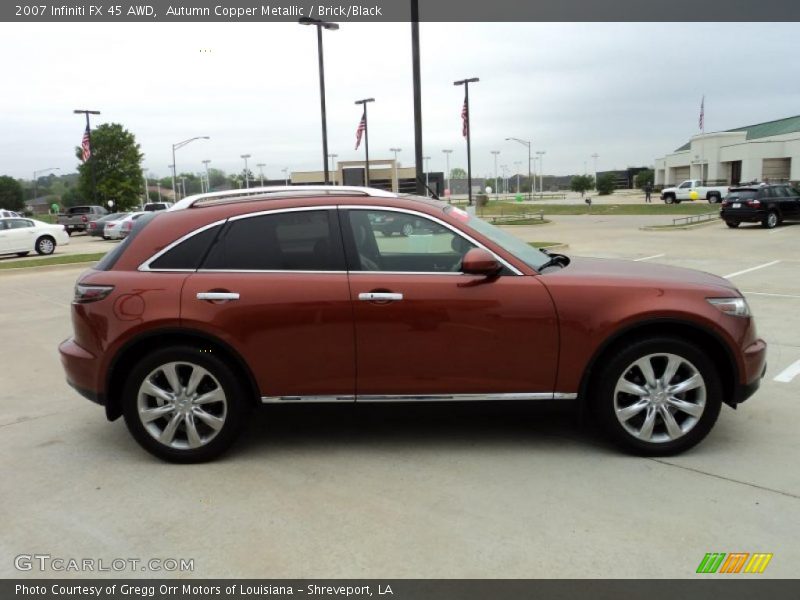  2007 FX 45 AWD Autumn Copper Metallic