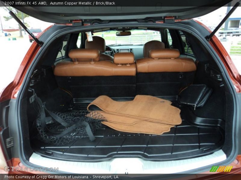  2007 FX 45 AWD Trunk