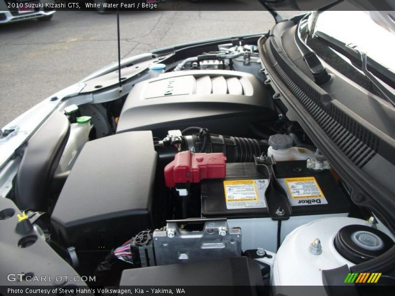 White Water Pearl / Beige 2010 Suzuki Kizashi GTS