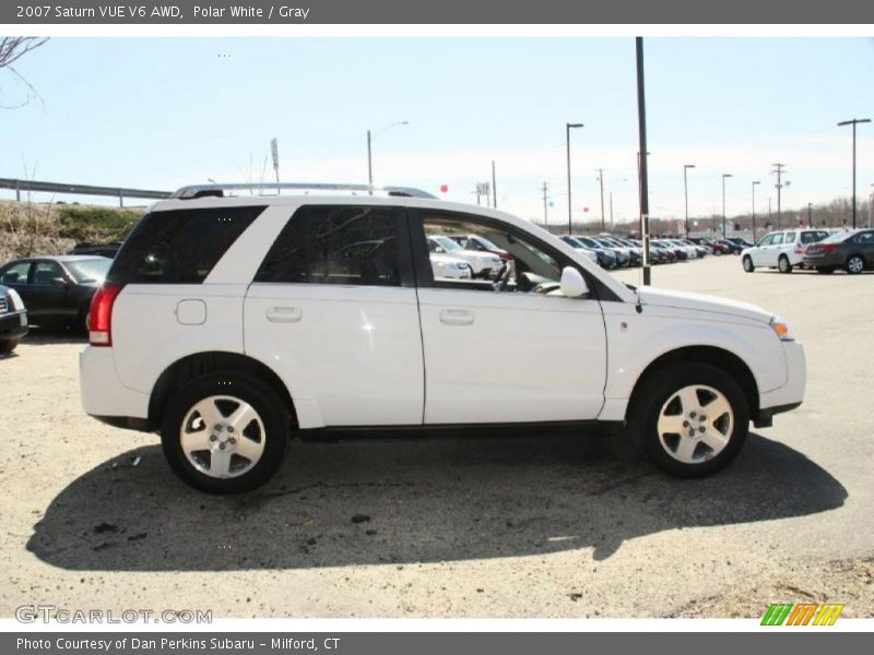 Polar White / Gray 2007 Saturn VUE V6 AWD