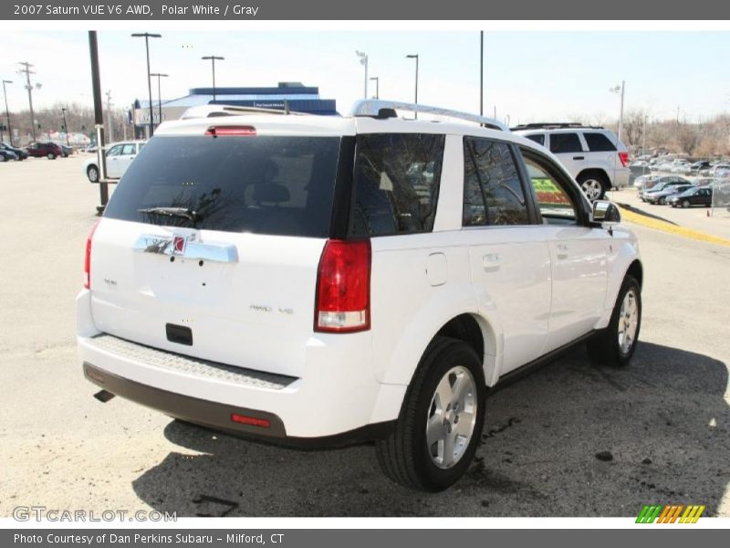 Polar White / Gray 2007 Saturn VUE V6 AWD