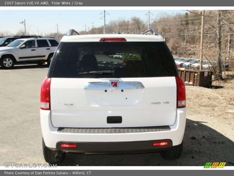 Polar White / Gray 2007 Saturn VUE V6 AWD