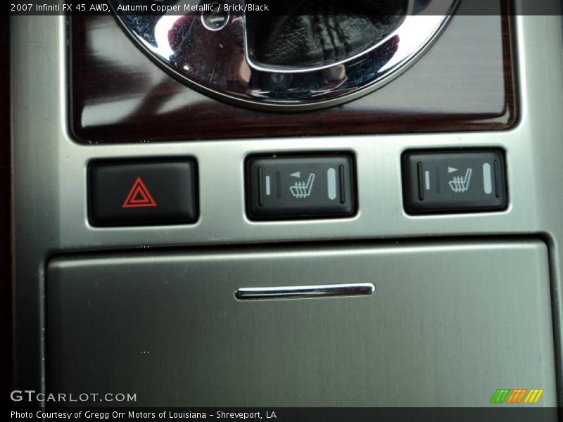 Controls of 2007 FX 45 AWD