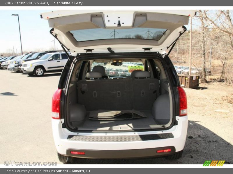 Polar White / Gray 2007 Saturn VUE V6 AWD