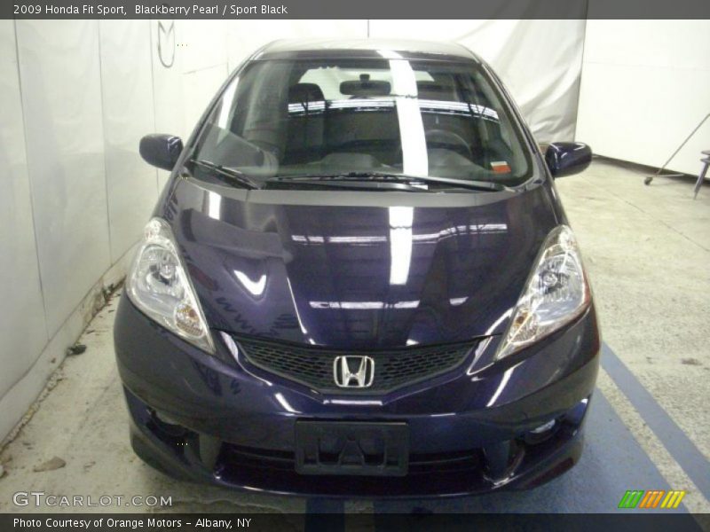 Blackberry Pearl / Sport Black 2009 Honda Fit Sport