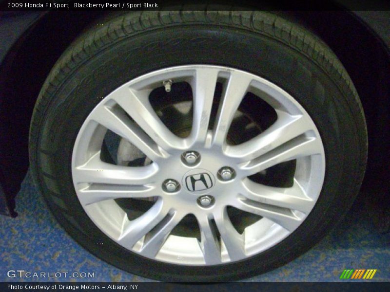 Blackberry Pearl / Sport Black 2009 Honda Fit Sport