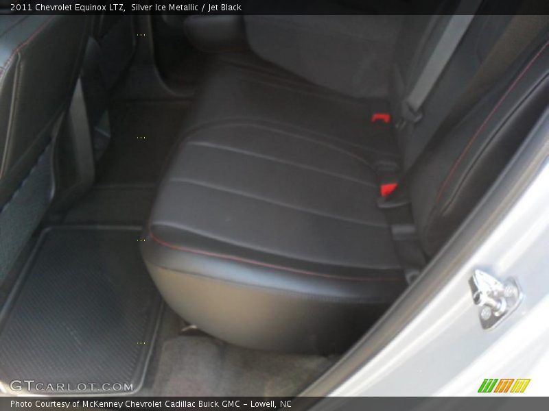 Silver Ice Metallic / Jet Black 2011 Chevrolet Equinox LTZ