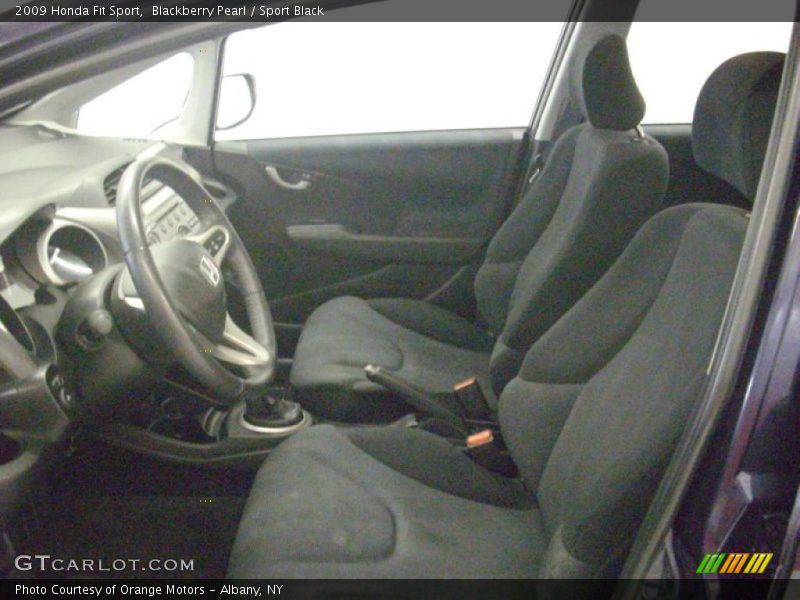 Blackberry Pearl / Sport Black 2009 Honda Fit Sport