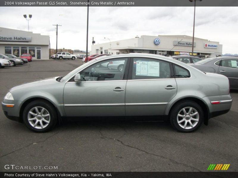 Stonehenge Grey Metallic / Anthracite 2004 Volkswagen Passat GLS Sedan