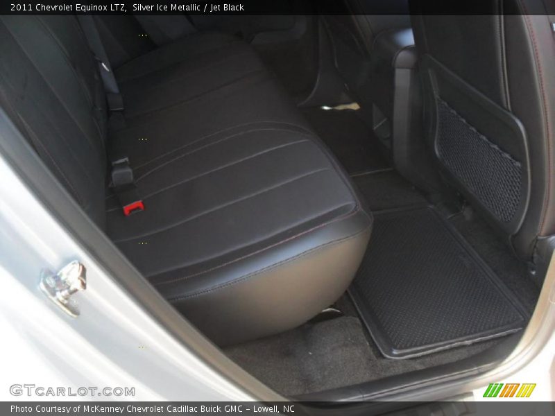 Silver Ice Metallic / Jet Black 2011 Chevrolet Equinox LTZ