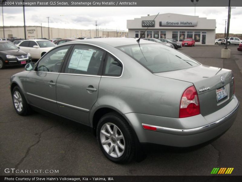 Stonehenge Grey Metallic / Anthracite 2004 Volkswagen Passat GLS Sedan