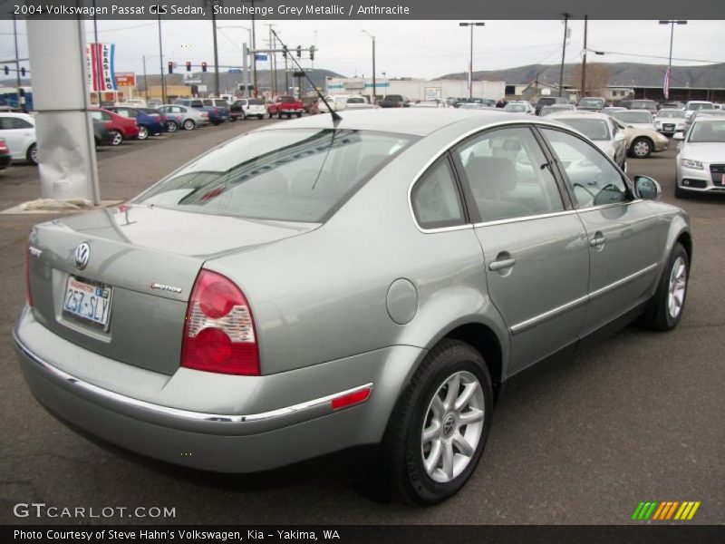 Stonehenge Grey Metallic / Anthracite 2004 Volkswagen Passat GLS Sedan