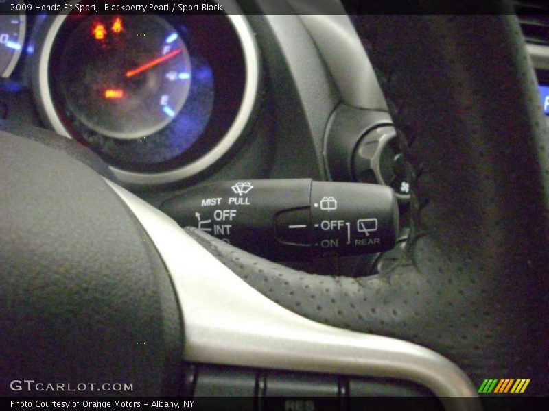 Blackberry Pearl / Sport Black 2009 Honda Fit Sport