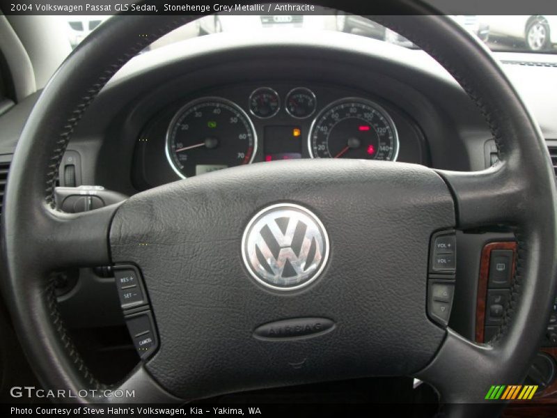 Stonehenge Grey Metallic / Anthracite 2004 Volkswagen Passat GLS Sedan