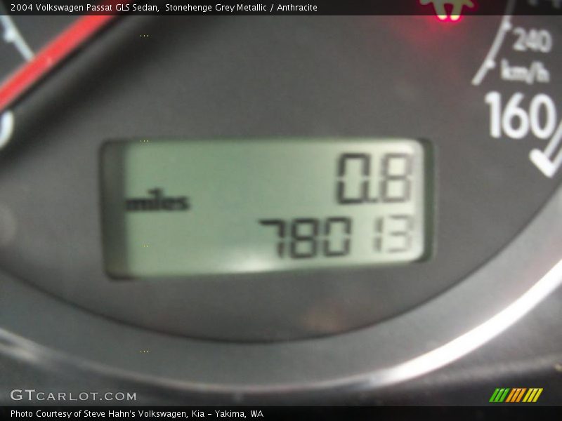 Stonehenge Grey Metallic / Anthracite 2004 Volkswagen Passat GLS Sedan