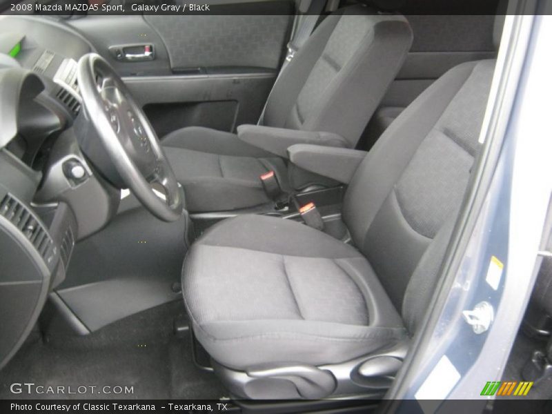 Galaxy Gray / Black 2008 Mazda MAZDA5 Sport