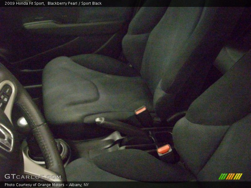 Blackberry Pearl / Sport Black 2009 Honda Fit Sport
