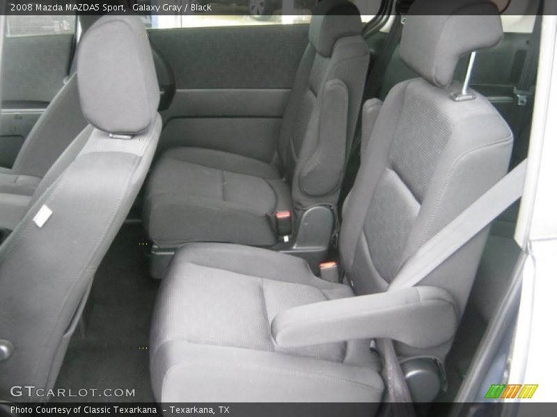 Galaxy Gray / Black 2008 Mazda MAZDA5 Sport