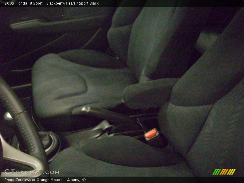 Blackberry Pearl / Sport Black 2009 Honda Fit Sport