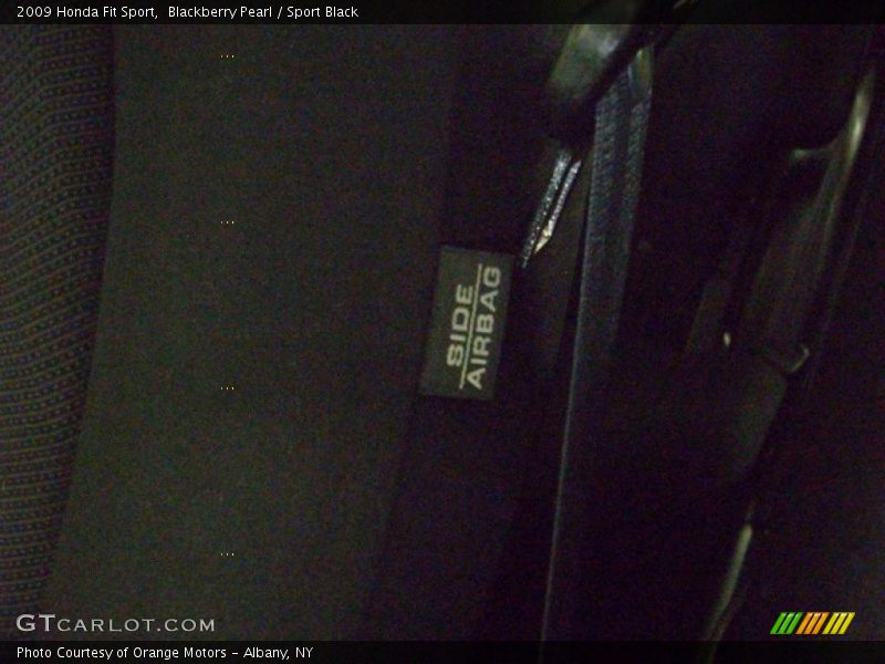 Blackberry Pearl / Sport Black 2009 Honda Fit Sport