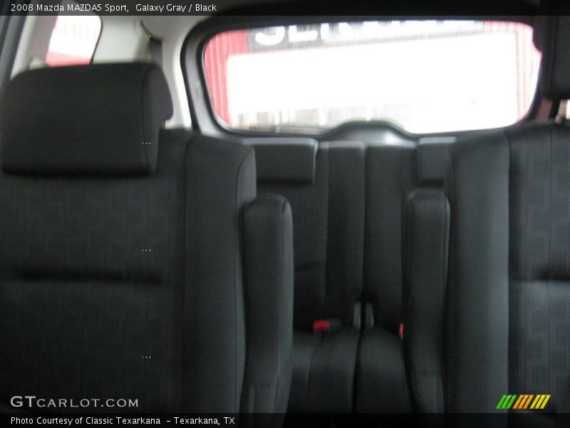 Galaxy Gray / Black 2008 Mazda MAZDA5 Sport