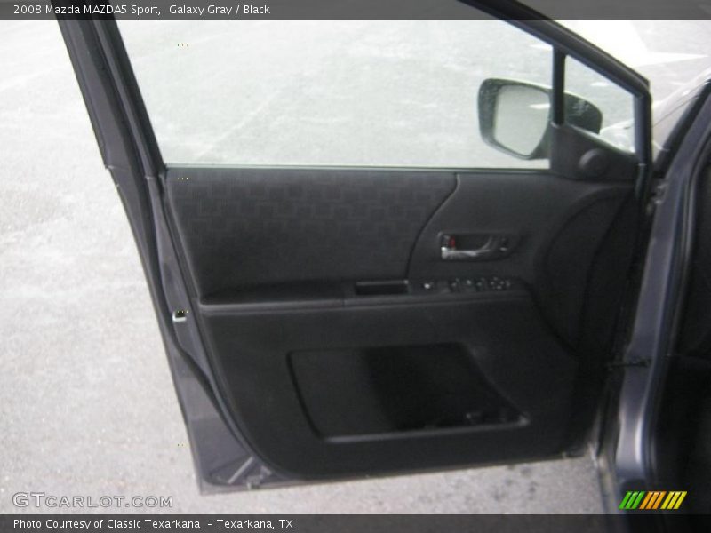 Galaxy Gray / Black 2008 Mazda MAZDA5 Sport