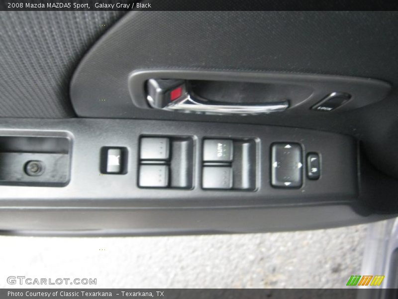 Galaxy Gray / Black 2008 Mazda MAZDA5 Sport