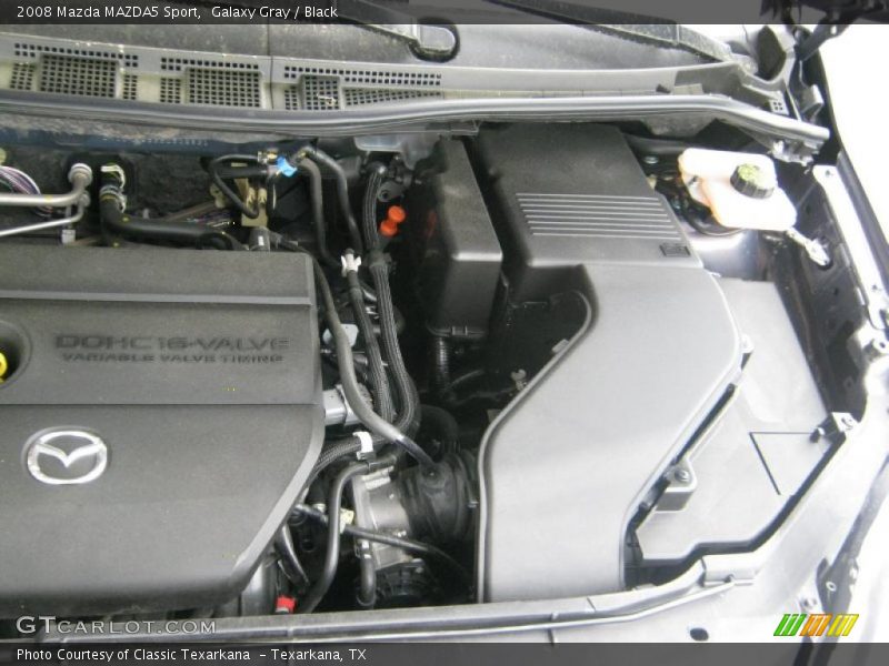 Galaxy Gray / Black 2008 Mazda MAZDA5 Sport