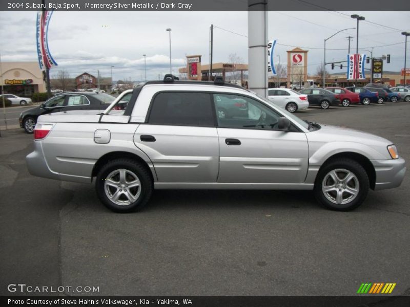 Monterey Silver Metallic / Dark Gray 2004 Subaru Baja Sport