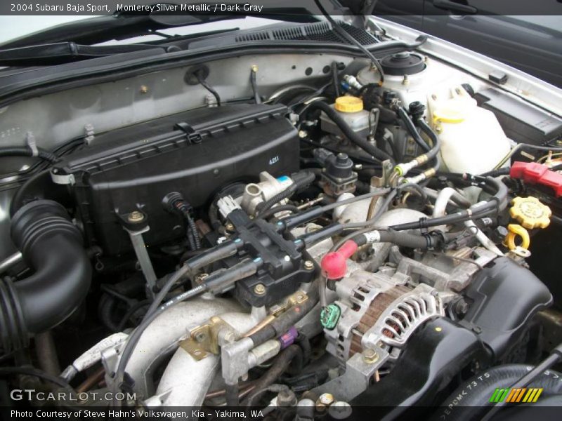  2004 Baja Sport Engine - 2.5 Liter SOHC 16-Valve Flat 4 Cylinder