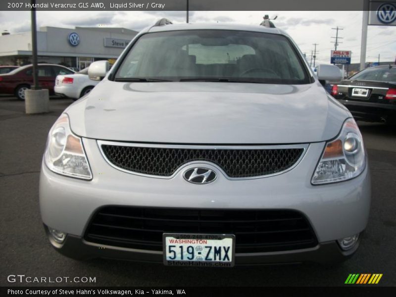 Liquid Silver / Gray 2007 Hyundai Veracruz GLS AWD