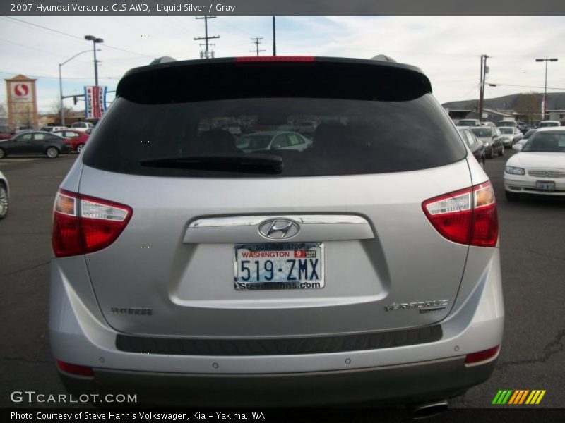 Liquid Silver / Gray 2007 Hyundai Veracruz GLS AWD