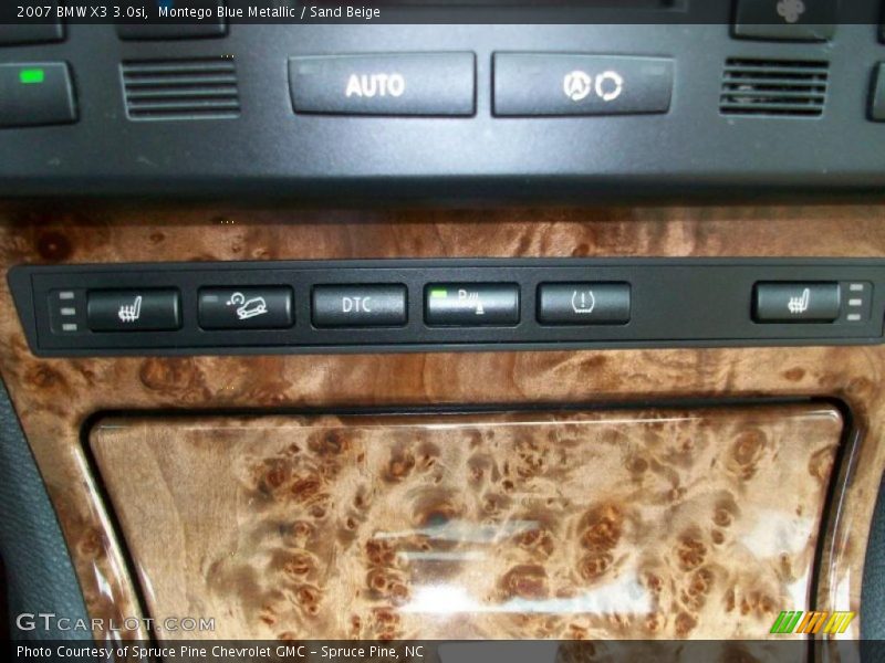 Controls of 2007 X3 3.0si