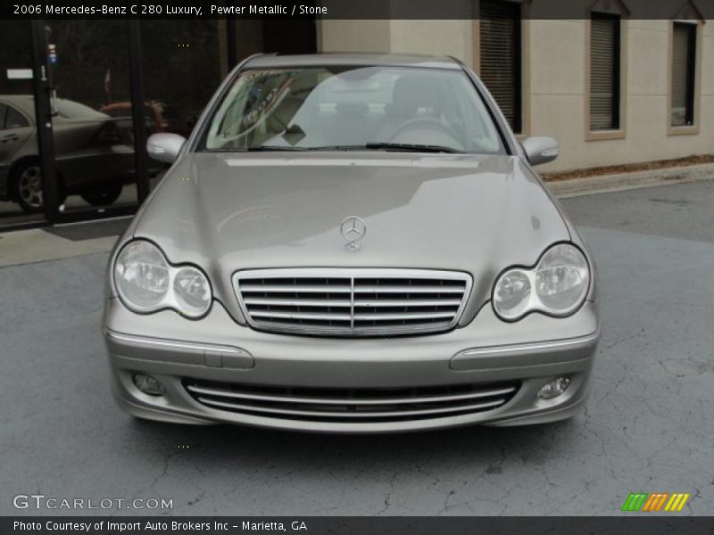 Pewter Metallic / Stone 2006 Mercedes-Benz C 280 Luxury
