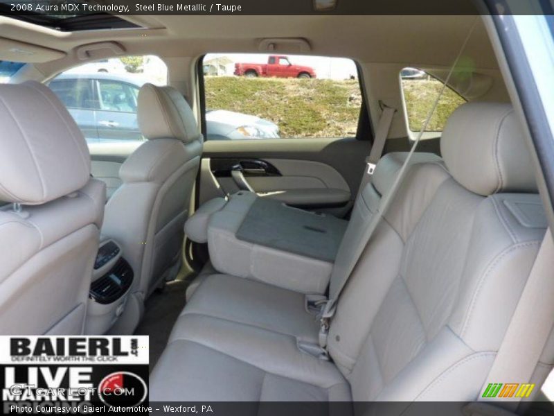 Steel Blue Metallic / Taupe 2008 Acura MDX Technology