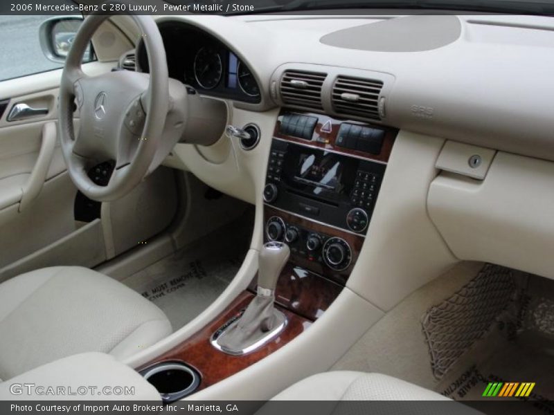 Pewter Metallic / Stone 2006 Mercedes-Benz C 280 Luxury