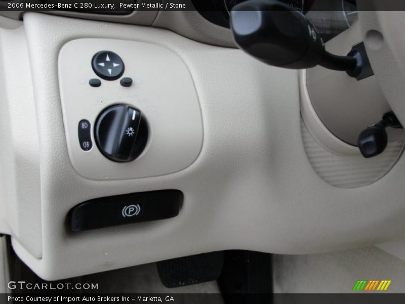 Pewter Metallic / Stone 2006 Mercedes-Benz C 280 Luxury