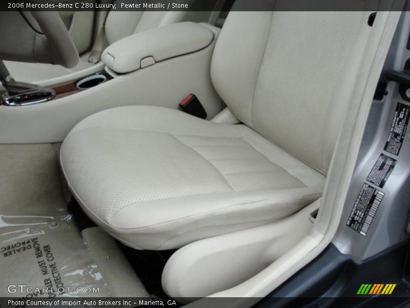 Pewter Metallic / Stone 2006 Mercedes-Benz C 280 Luxury