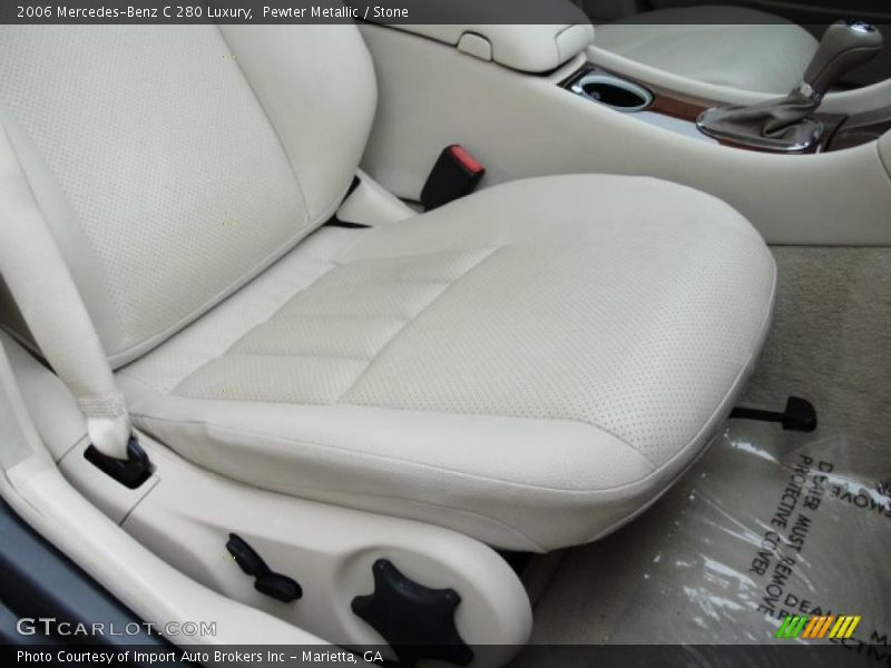Pewter Metallic / Stone 2006 Mercedes-Benz C 280 Luxury