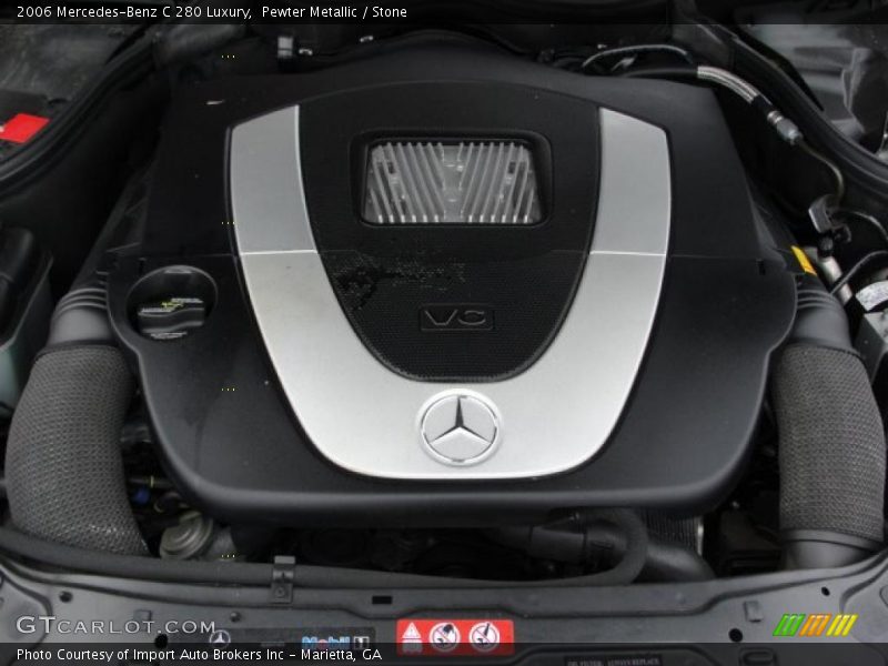 Pewter Metallic / Stone 2006 Mercedes-Benz C 280 Luxury