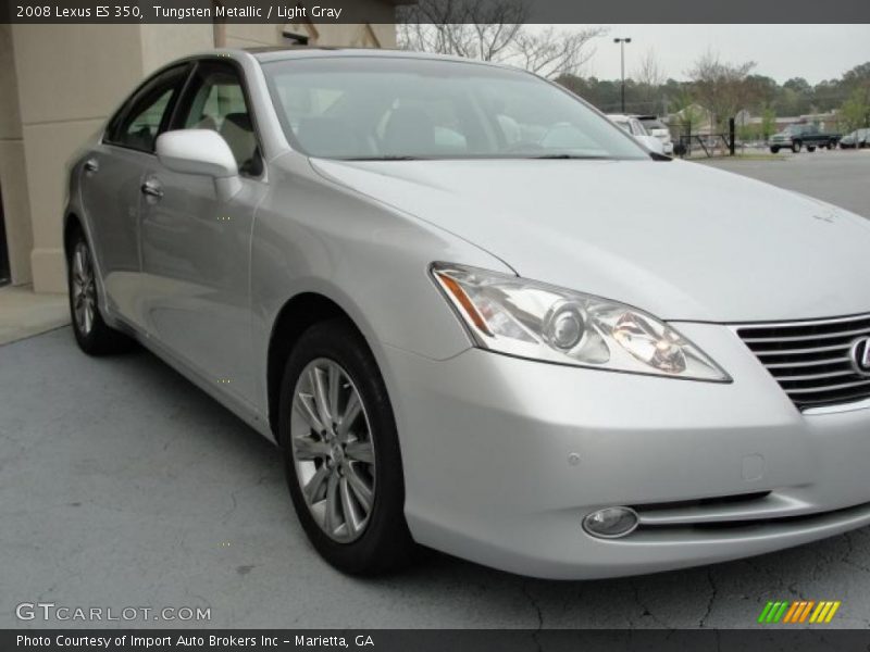 Tungsten Metallic / Light Gray 2008 Lexus ES 350